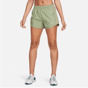 Nike Dri Fit Women's Green Running Shorts